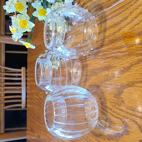 Partylite Ornament Candle Holders - Set Of 3 - Picture 1 of 8